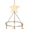 39" Gold Metal Eclectic Moon & Stars Wind Chime